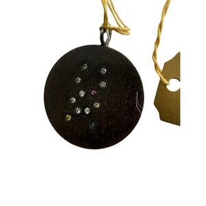 Scorpio Diamond Bronze Jeweled Pendant